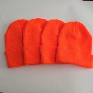 NWOT Port & Company Lot of 4 Beanies